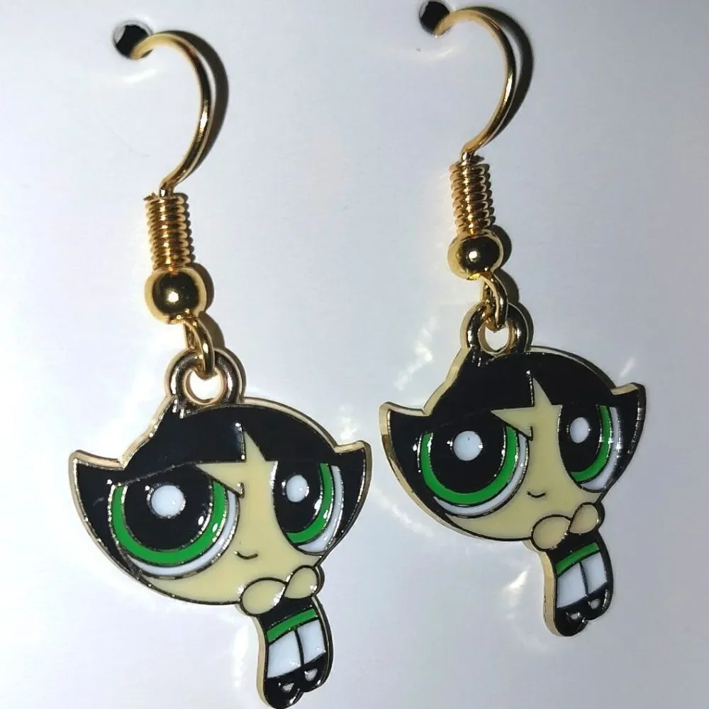 Super cute anime fashion earrings For Adults And Kids